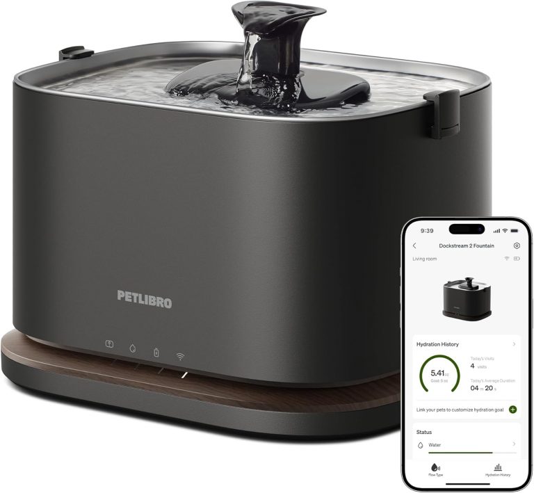 Fontaine à eau intelligente pour chat