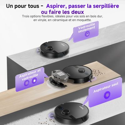 Aspirateur connecté Monsga